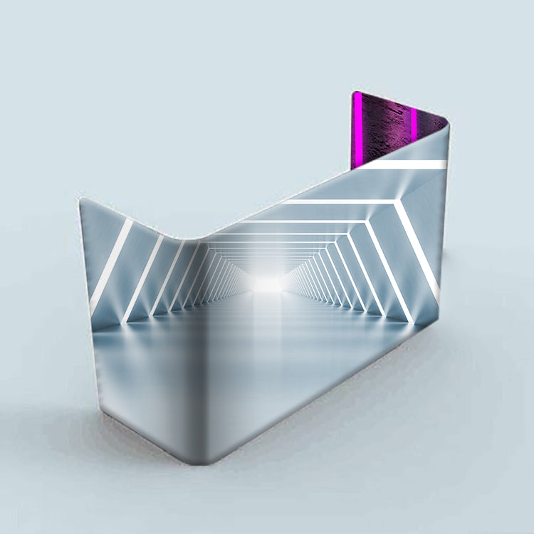 DJ Facade - Modern Design Cover Only (6.5ft x 4ft)