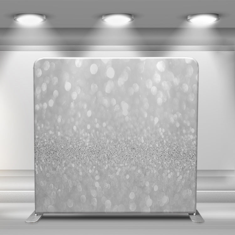 Pillow Cover - White + Rose Glitter (Double-Sided) - Approved Backdrops - Your One-Stop Shop