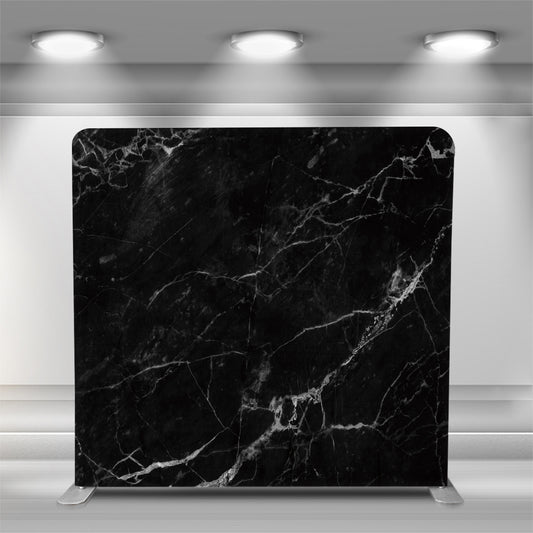 Pillow Cover - Black Marble Onyx