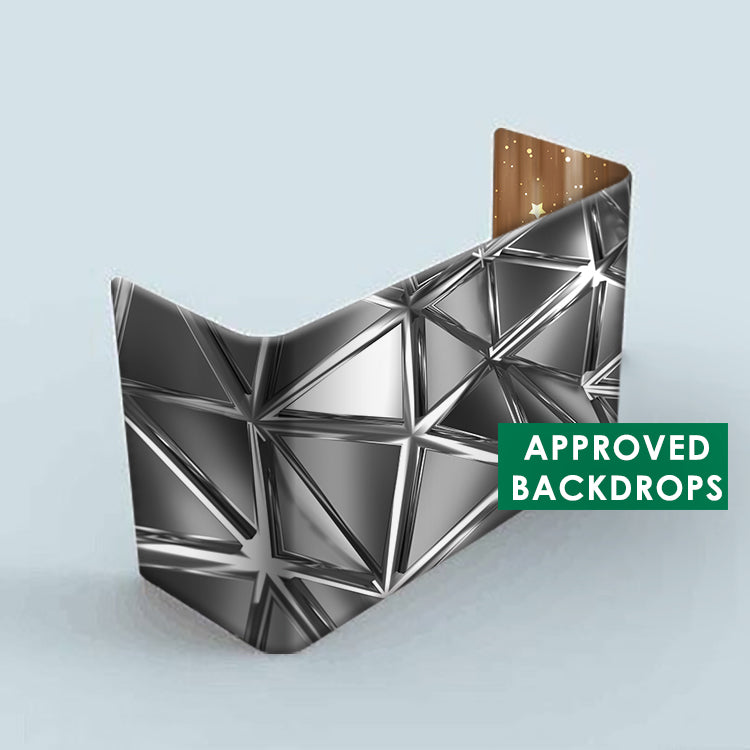 DJ Facade - Signature Collection (6.5ft x 4ft) - Approved Backdrops - Your One-Stop Shop