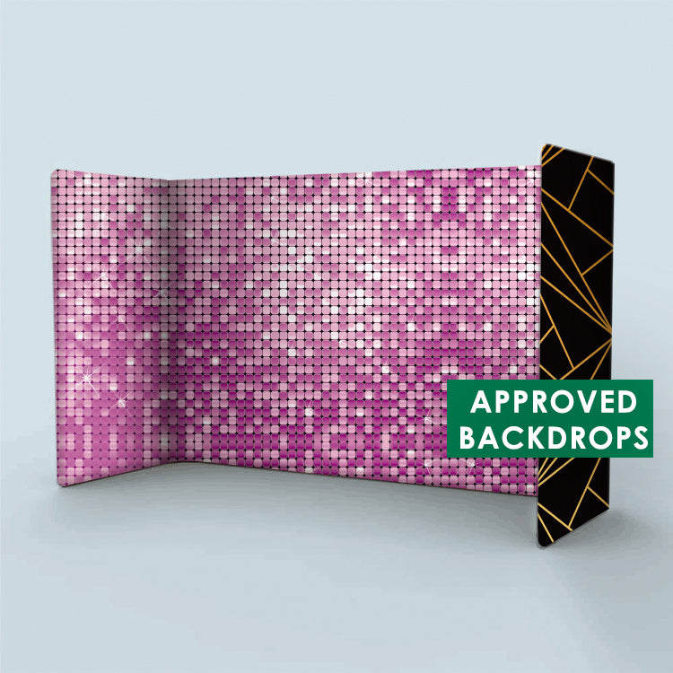 DJ Facade - Signature Collection (6.5ft x 4ft) - Approved Backdrops - Your One-Stop Shop
