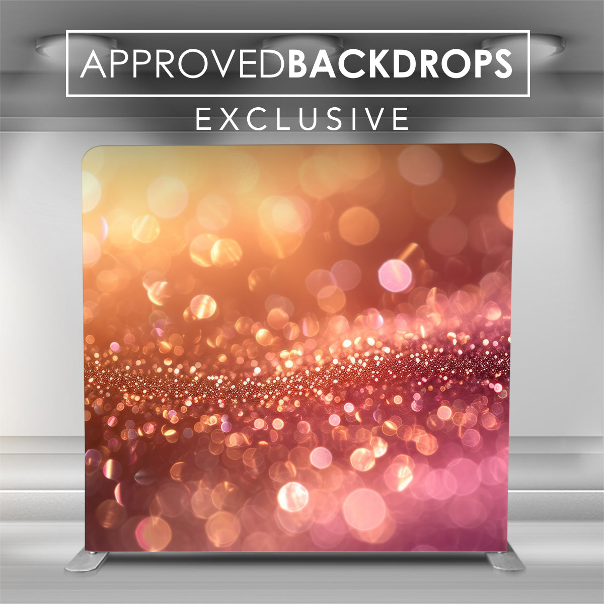 Pillow Cover - Orange Bokeh