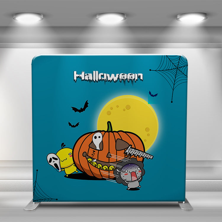 Pillow Cover - Halloween Funny Jack o'lantern (Double-Sided)