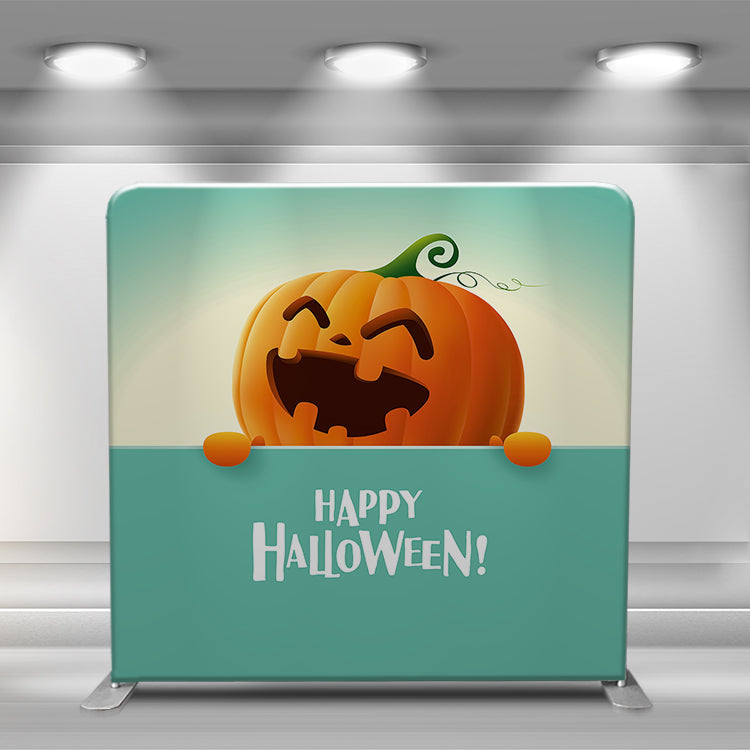 Pillow Cover - Happy Halloween Jack o'lantern (Double-Sided)