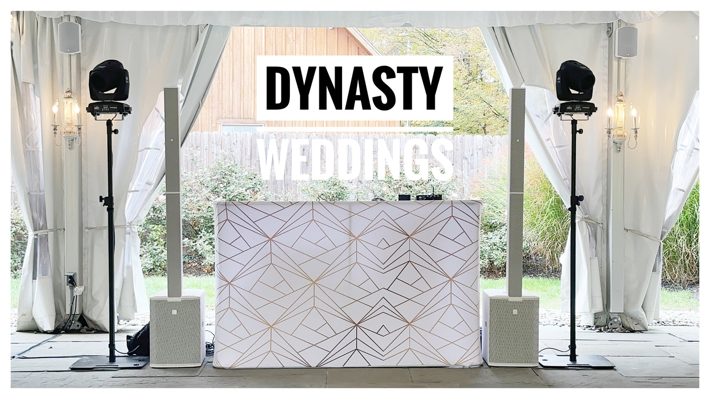 DJ Facade - Modern Design Cover Only (6.5ft x 4ft)