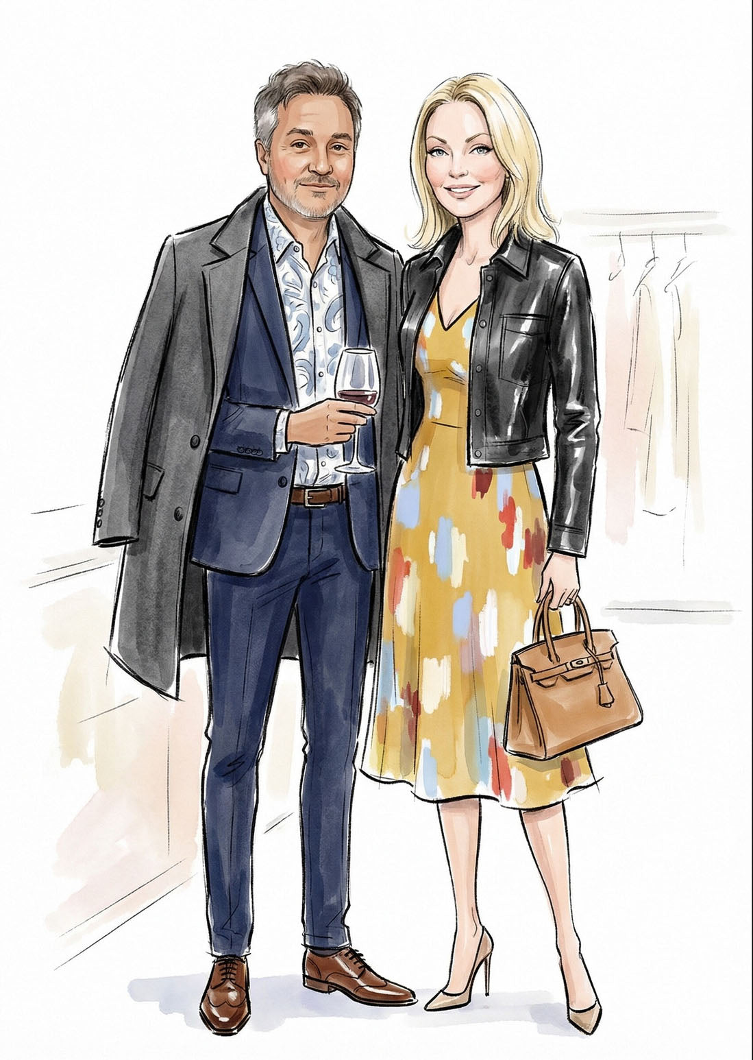 AI Prompt - Fashion Sketch