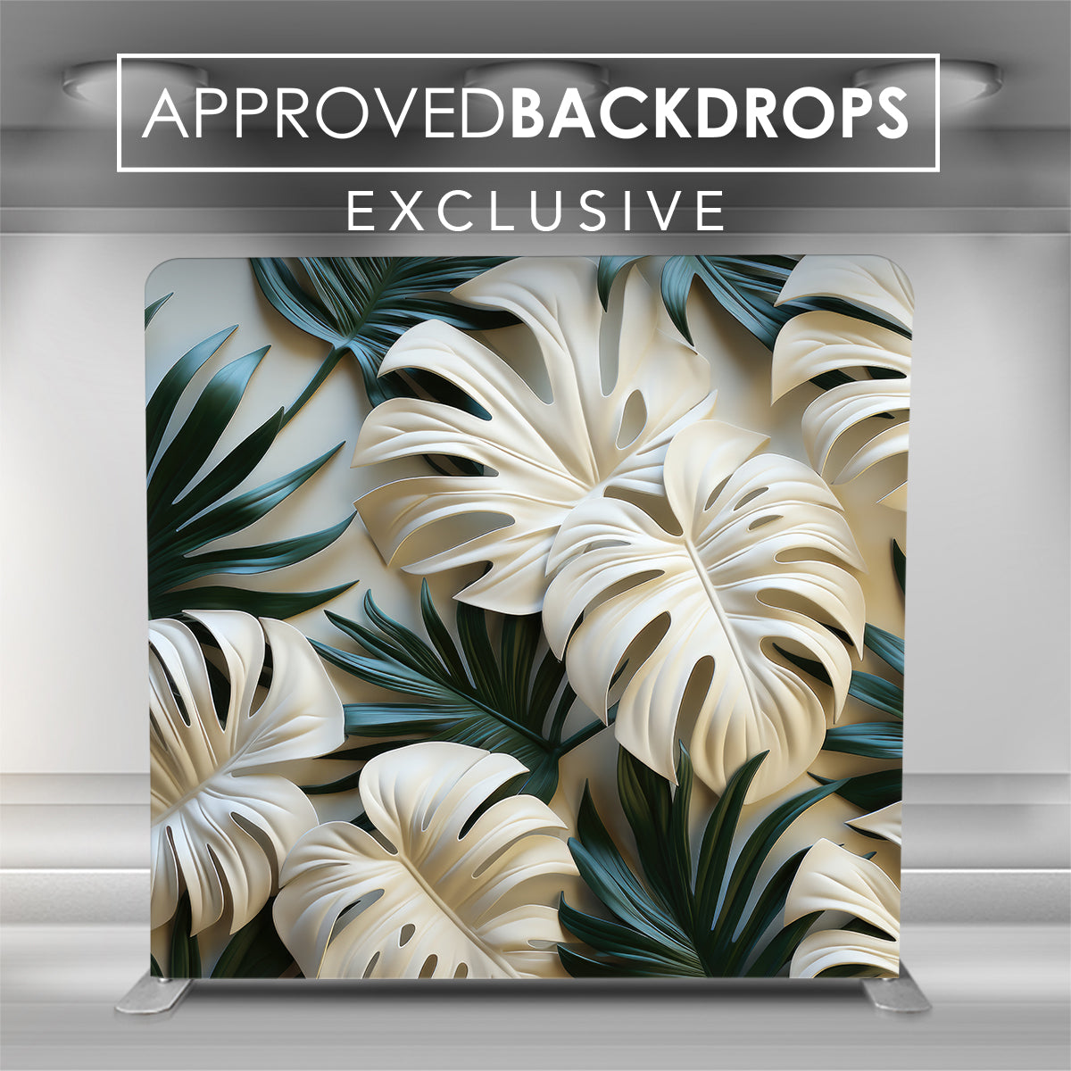 Pillow Cover - White Tropic