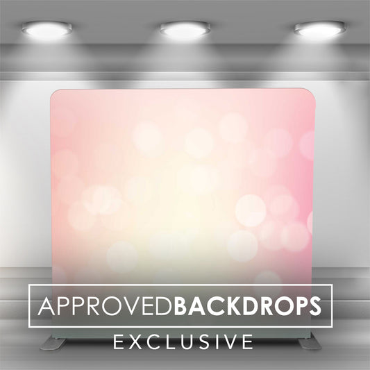 Pillow Cover - Pink Bokeh