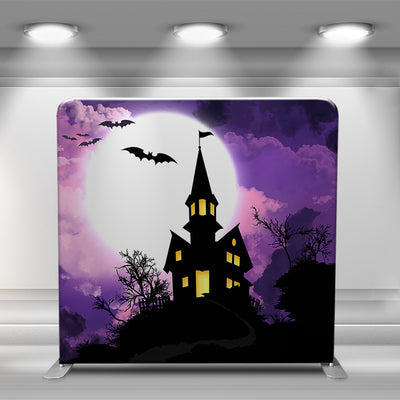 Pillow Cover - Halloween Scary House - Approved Backdrops - Your One-Stop Shop