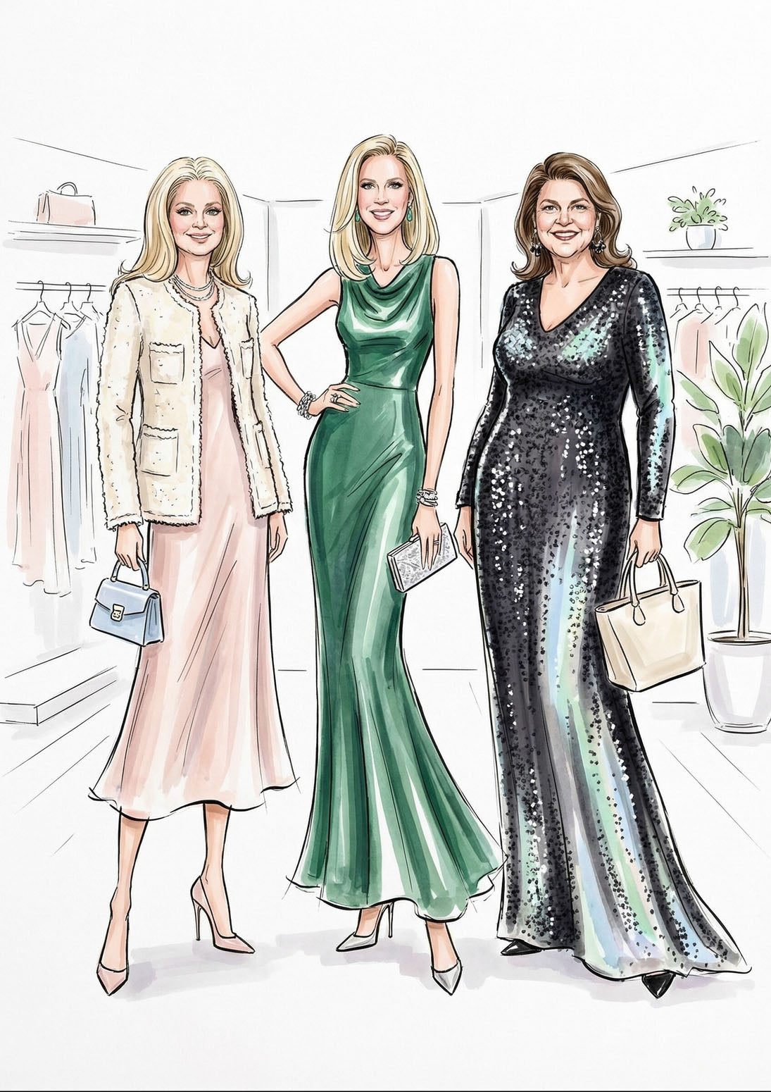 AI Prompt - Fashion Sketch