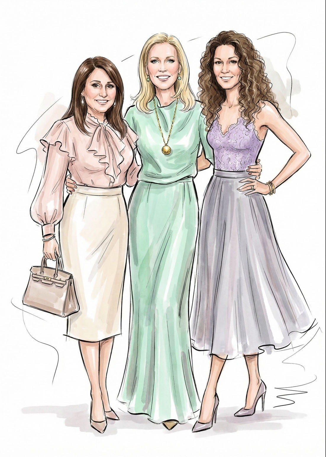 AI Prompt - Fashion Sketch