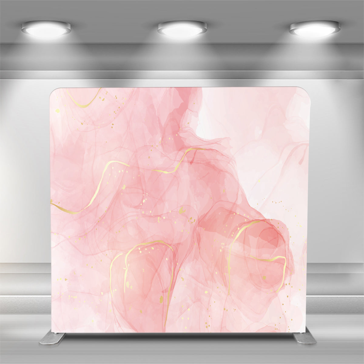 Pin5 Wave Backdrops Pillow Cover - Pink Wave Design Photo Booth Backdrop – Approved Backdrops